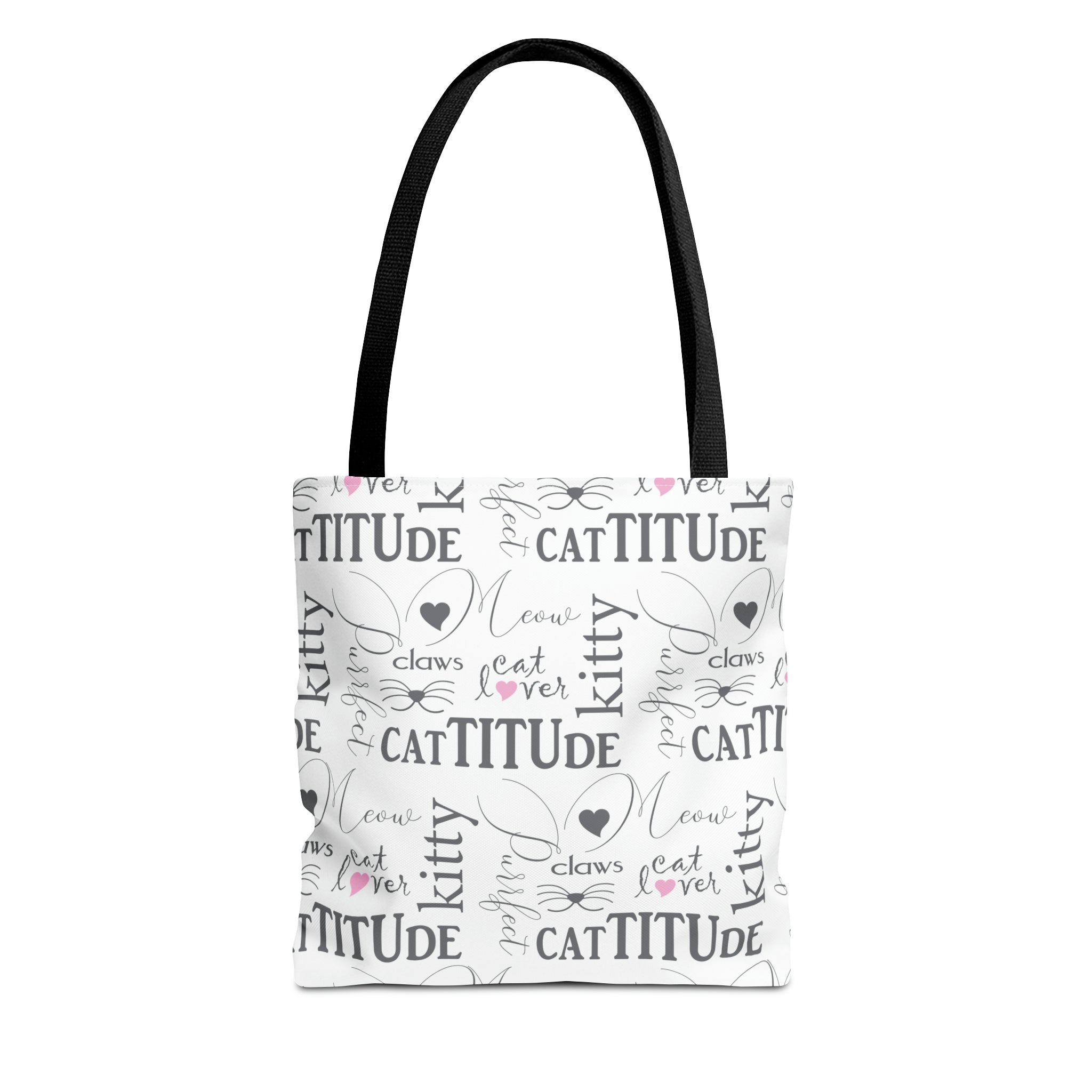 Strut Your Catitude: The 'Catitude Central' Tote Bag for the Bold Cat ...