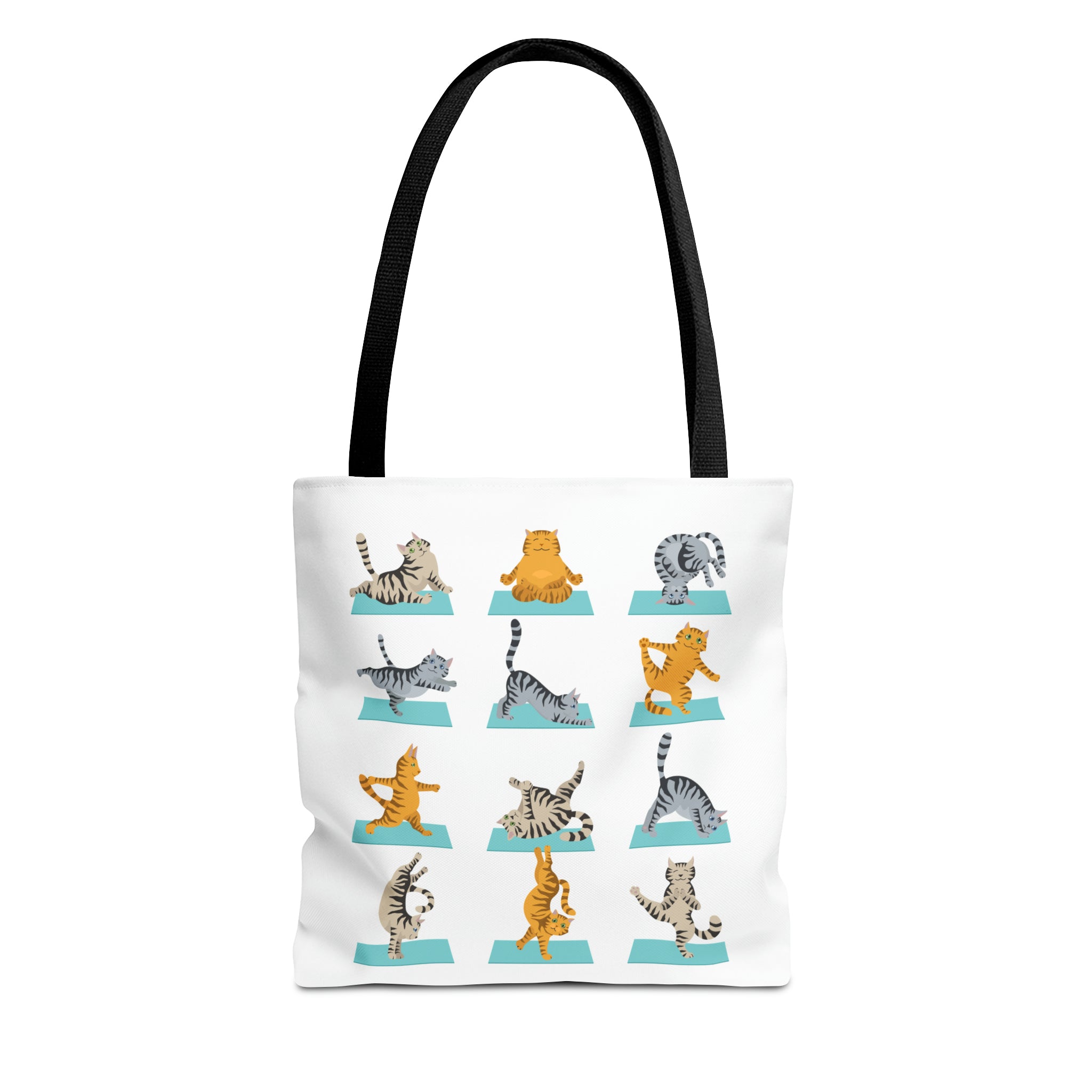 Purr-fect Poses on the Go: The 'Asana Cats' Tote Bag for Yogis & Cat L ...